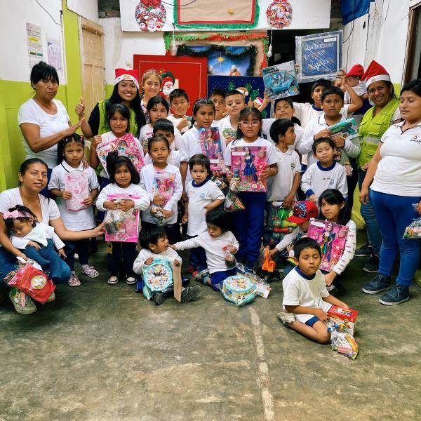 entrega de regalos navidad